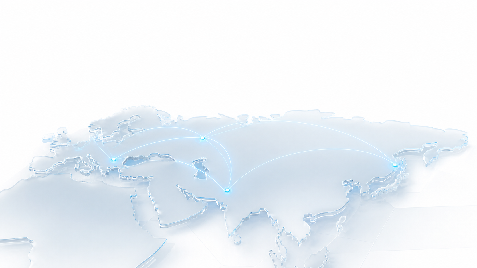 Global supply network spanning Europe, Turkey, the Middle East and Korea